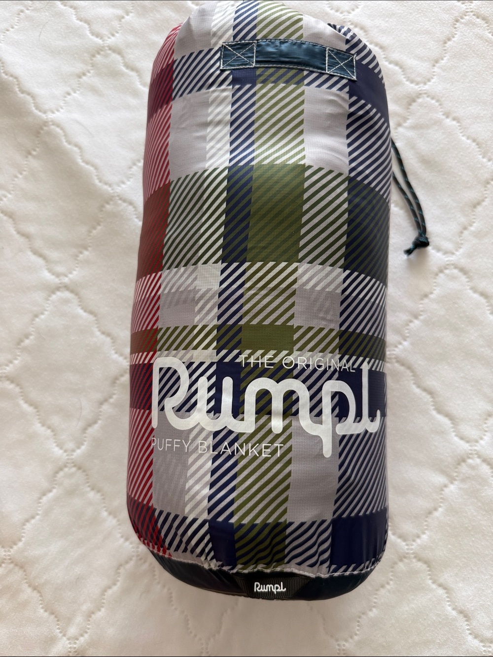 Rumpl Puffy Blanket - Plaid Multi Color